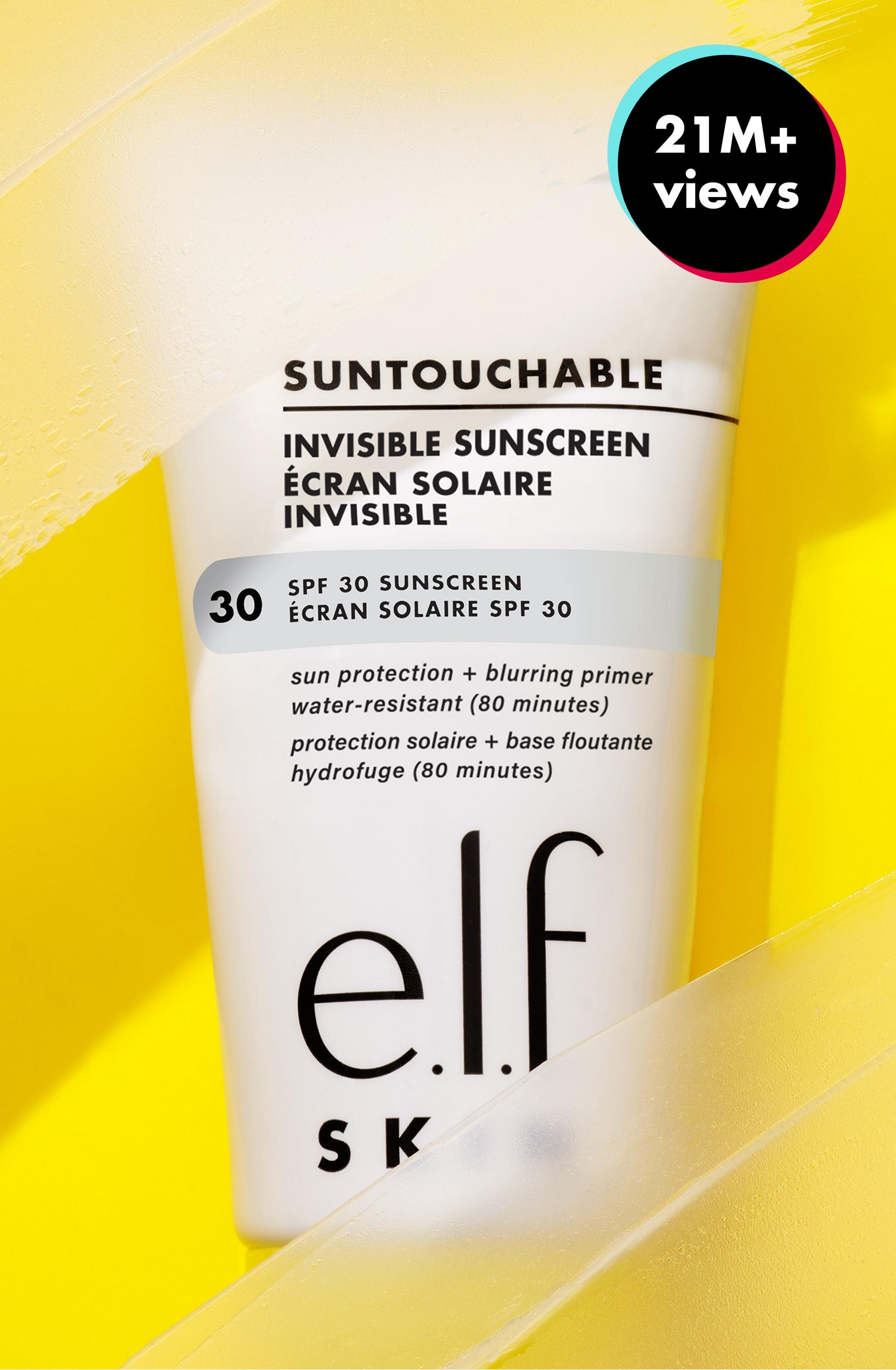 invisible sunscreen SPF 30